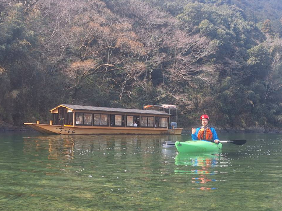 高知・四万十川でカヌー】☆1人乗りカヤック☆ゆったりな流れなので