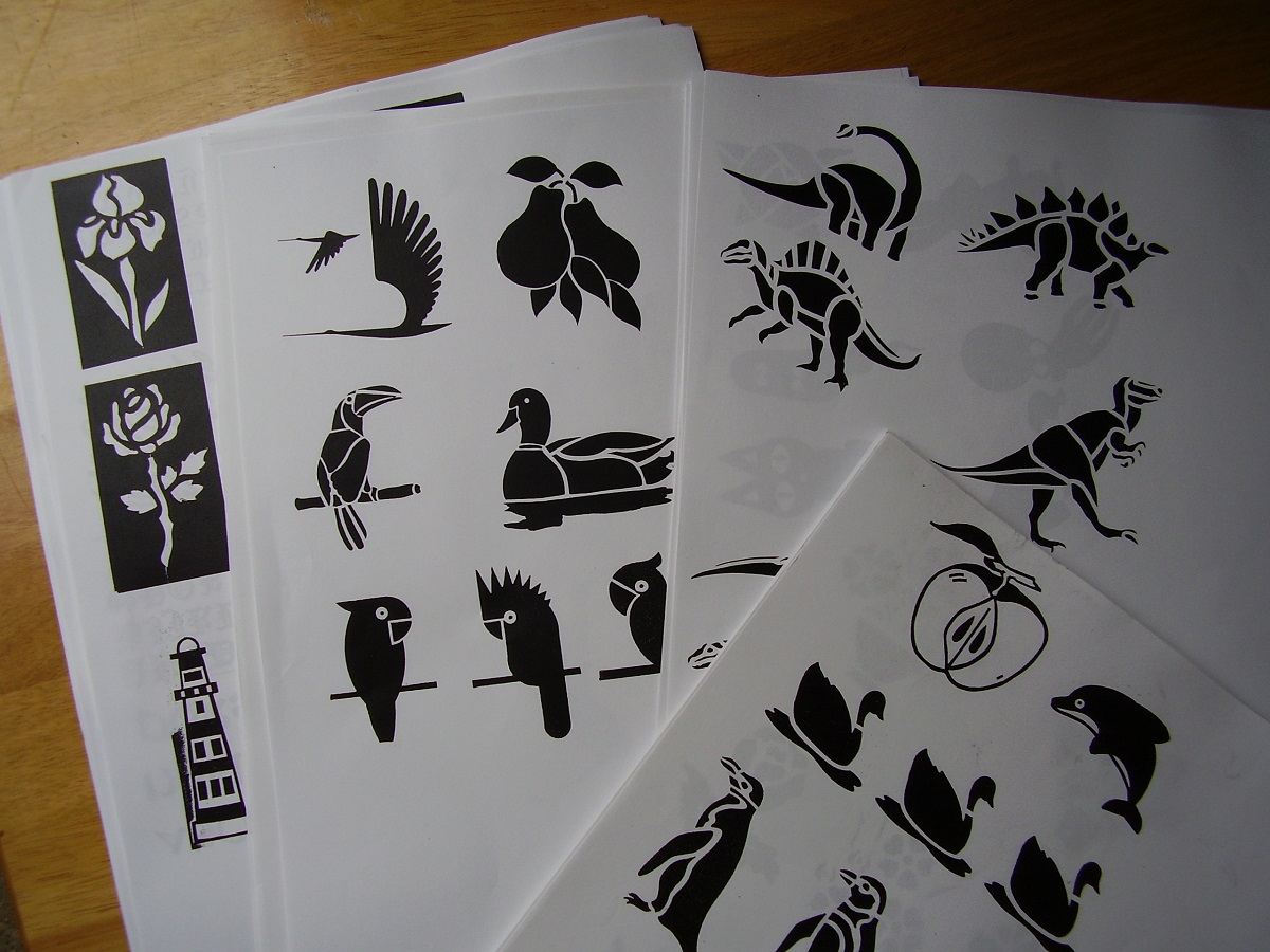 図柄のテンプレートも充実◎