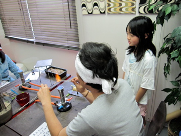 体験の様子です