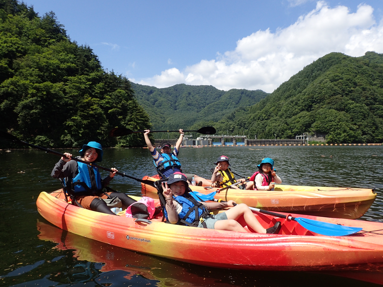 半日ツアーの目標は須田貝ダム方面へ!