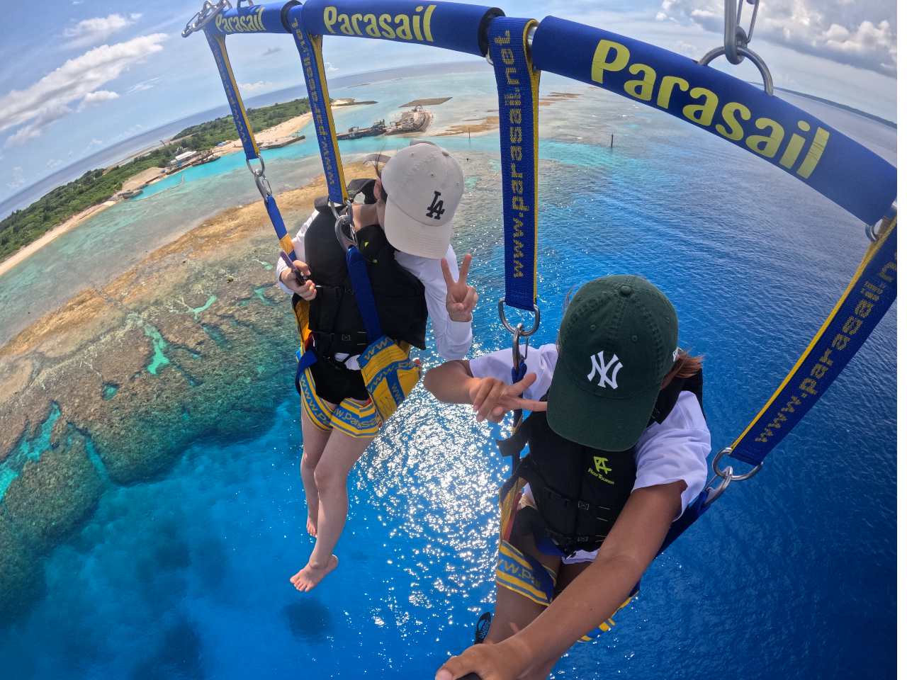 ꂽ̊C͋󂩂璭߂ƍōł􂱂ȓ͂ςpZ[OԂ߂ł_(^o^)^