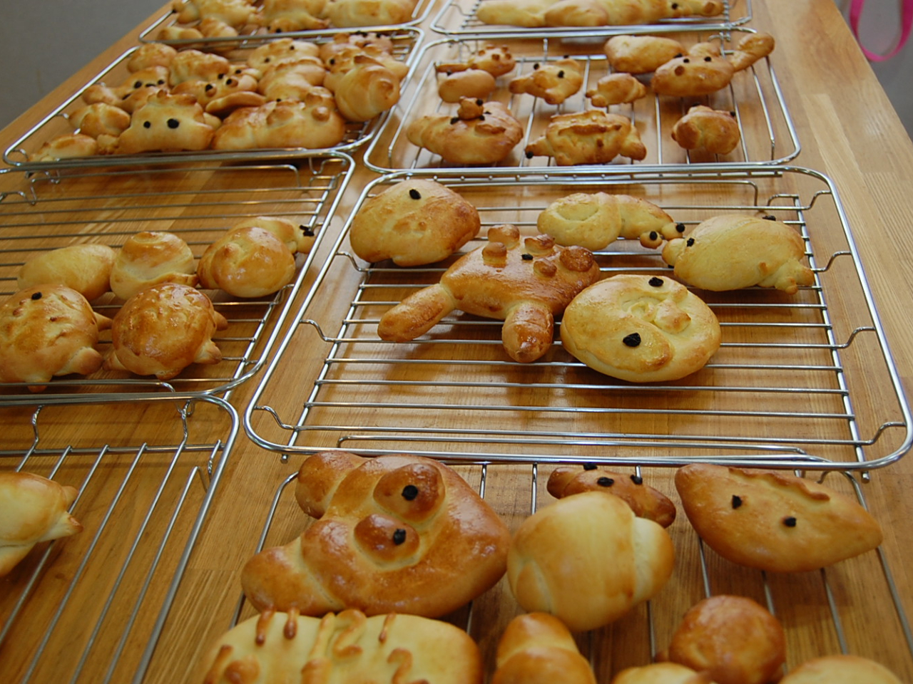 動物パンもたのし〜