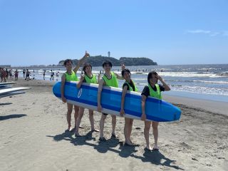 湘南江の島でサーフィンレッスン♪