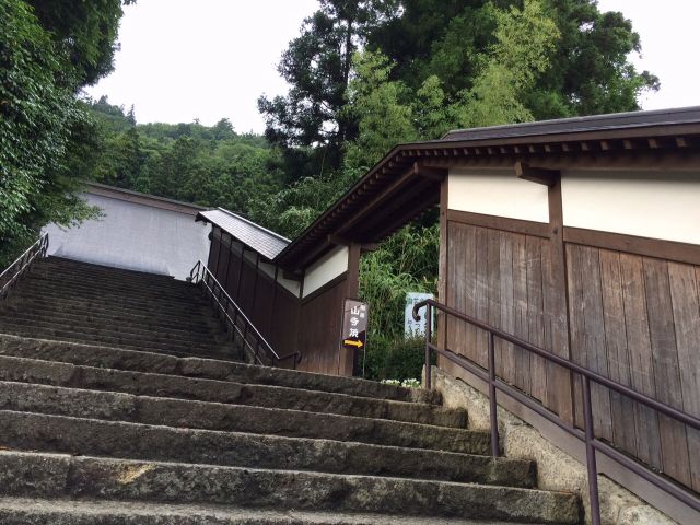 石段を登ると右手にあらわれます(階段下から41段!^^)