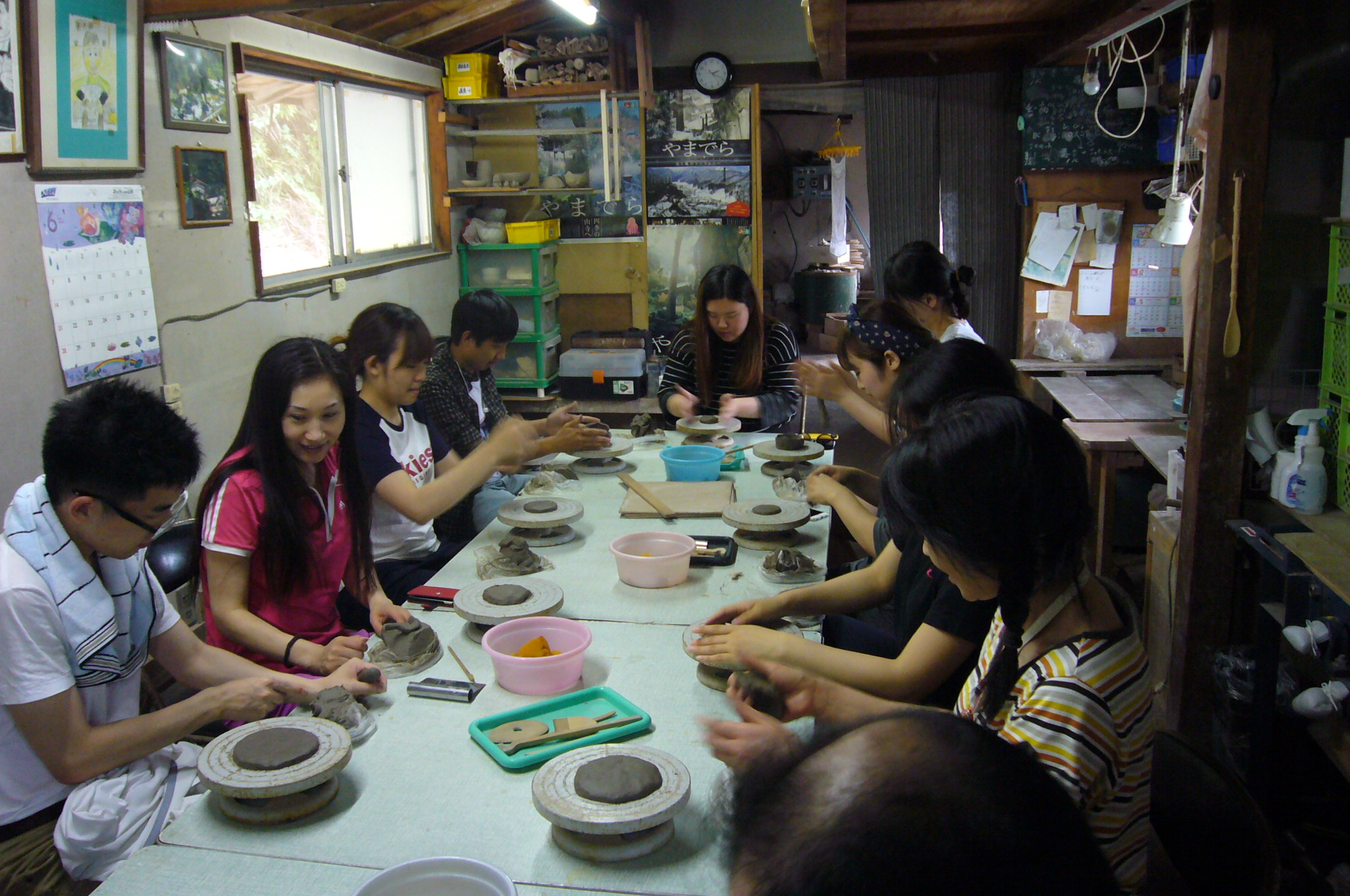 グループ割引(大人10人以上)★手回しろくろ体験【割引価格/中学生以上2200円...
