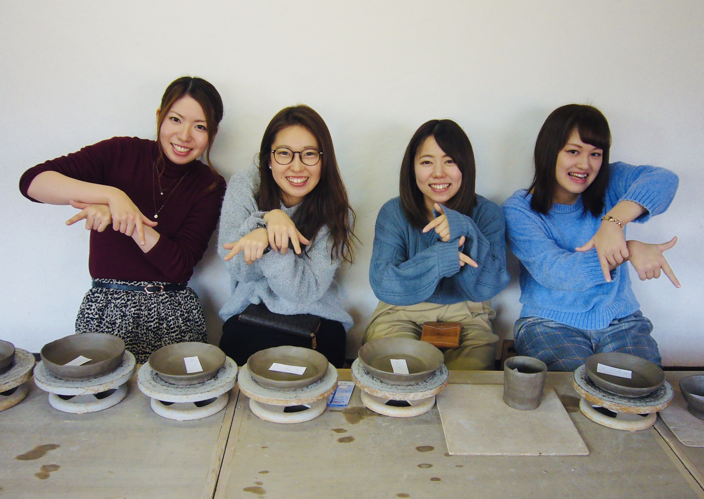 沢山作って色も決まり完成ポーズ!