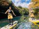 初めての方でも安心して楽しめるSUP(サップ)体験です♪秋は基本落ちないスタイルでのんびり楽しむので是非トライして!