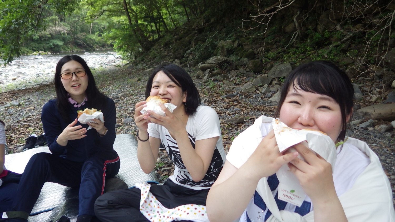 みんなで楽しくランチタイム