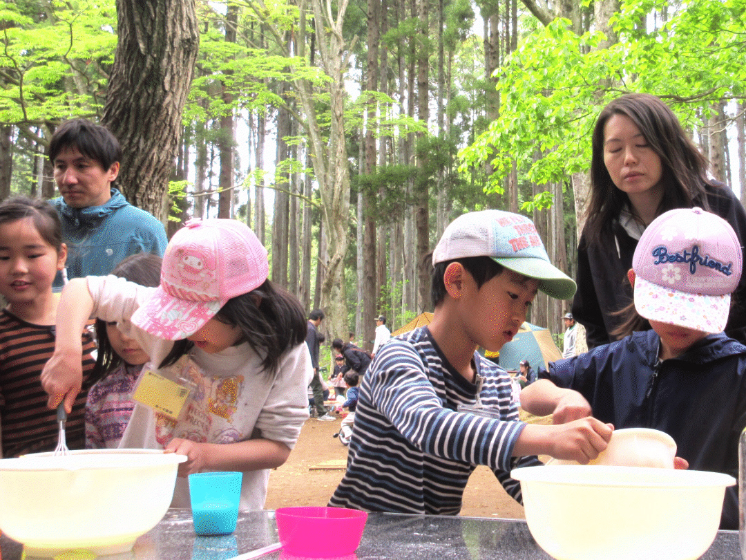 焼いちゃおうバウムクーヘン♪おいしい手作りバウムクーヘン~わくわく親子スイーツキ...