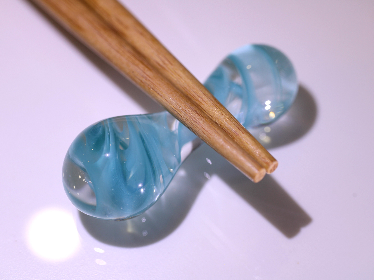 耐熱ガラスのはしおき