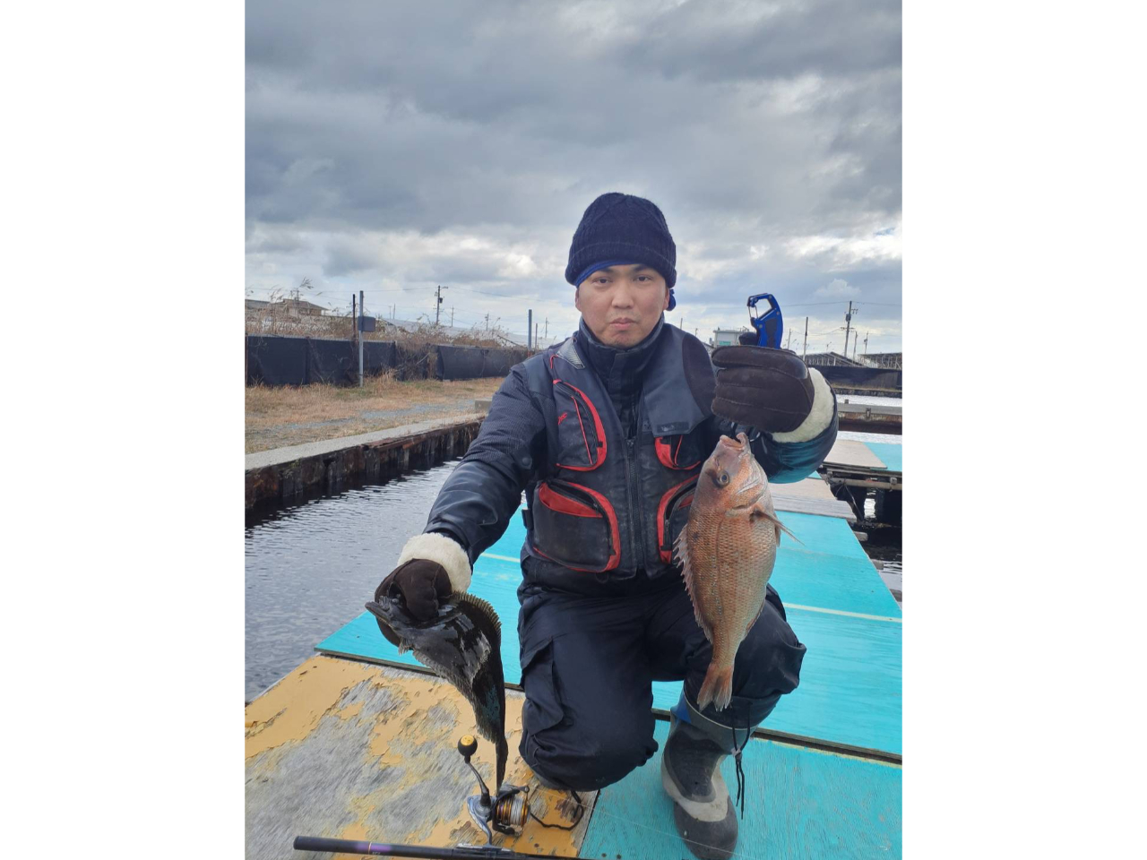 おみやげ付き 釣り放題のフィッシングプラン /松名瀬フィッシング