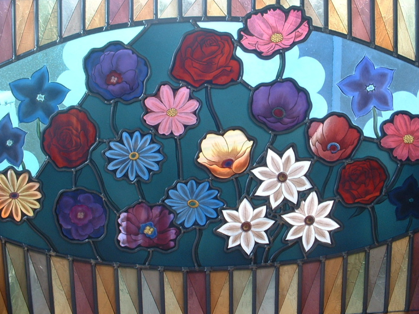 住宅用ステンドグラスの注文制作もいたします。ご相談ください。