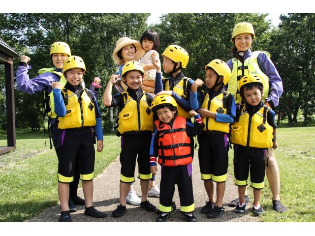HOA北海道アウトドアアドベンチャーズ:5歳からOK!忠別川ラフティング