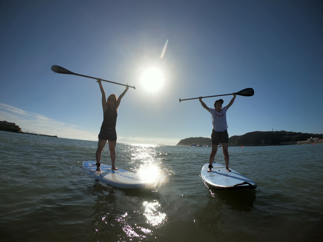 SUP・午前・機材一式・ウェットスーツレンタル込】女性やファミリー