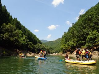 ラフティング&タンデム自転車サイクリングを体験せよ!!