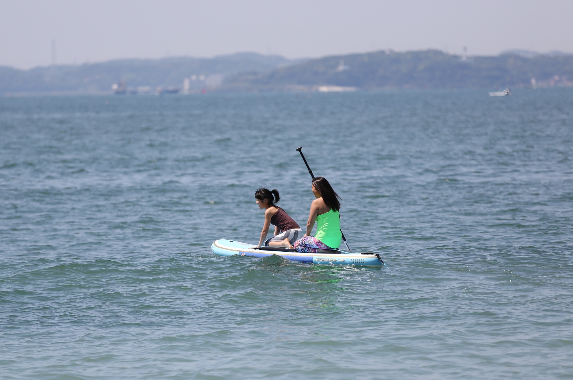 ☆千葉・富津岬・SUP☆波の穏やかな富津岬で癒されるSUPクルージング