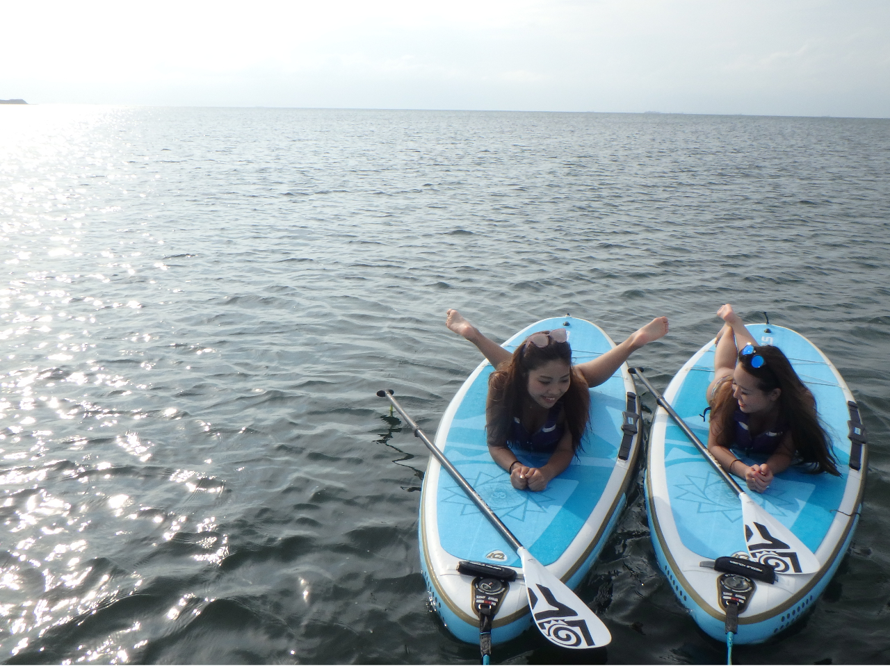 ☆千葉・富津岬・SUP☆波の穏やかな富津岬で癒されるSUPクルージング