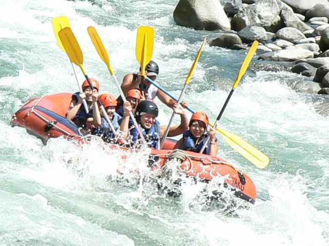 日本三大激流暴れ川 坂東太郎 利根川 水上ラフティング♪