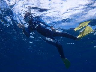 ゆらゆらスノーケリング