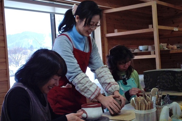 陶芸教室風景
