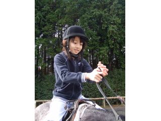 ポニーのオレオ君。さぁ一緒にお散歩しようね