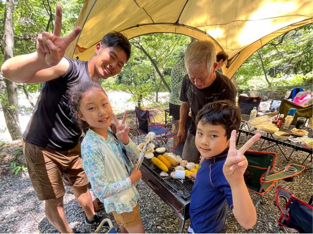 BBQや食材の準備も、参加者同士で手分けして行うことで、チームワークを養うことができ、それに自然の中で食事をすることで、さらにおいしく感じることができます。
