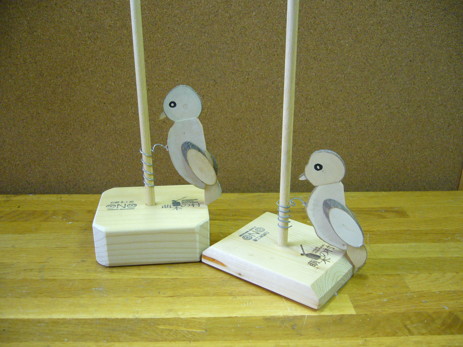 人気no2 動きが可愛い 動く工作コース カタカタきつつき 自然木工房ono じゃらん遊び体験