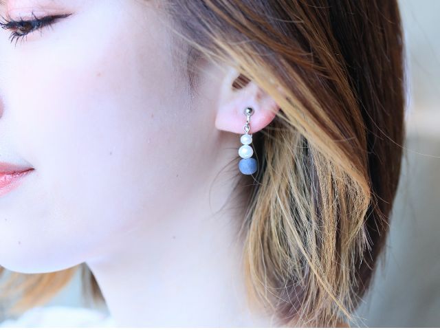 パールとkawaraボールで上品に・・・