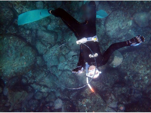 インストラクターならこのバブルリングはお手の物