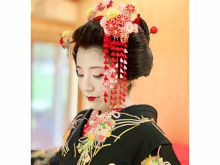 本物の舞妓さんと間違えられちゃうかも。