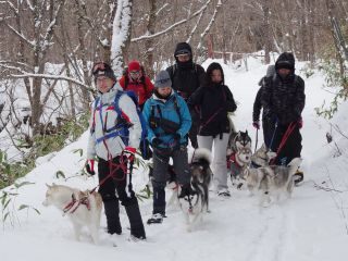 まずは林道コースをスタート!