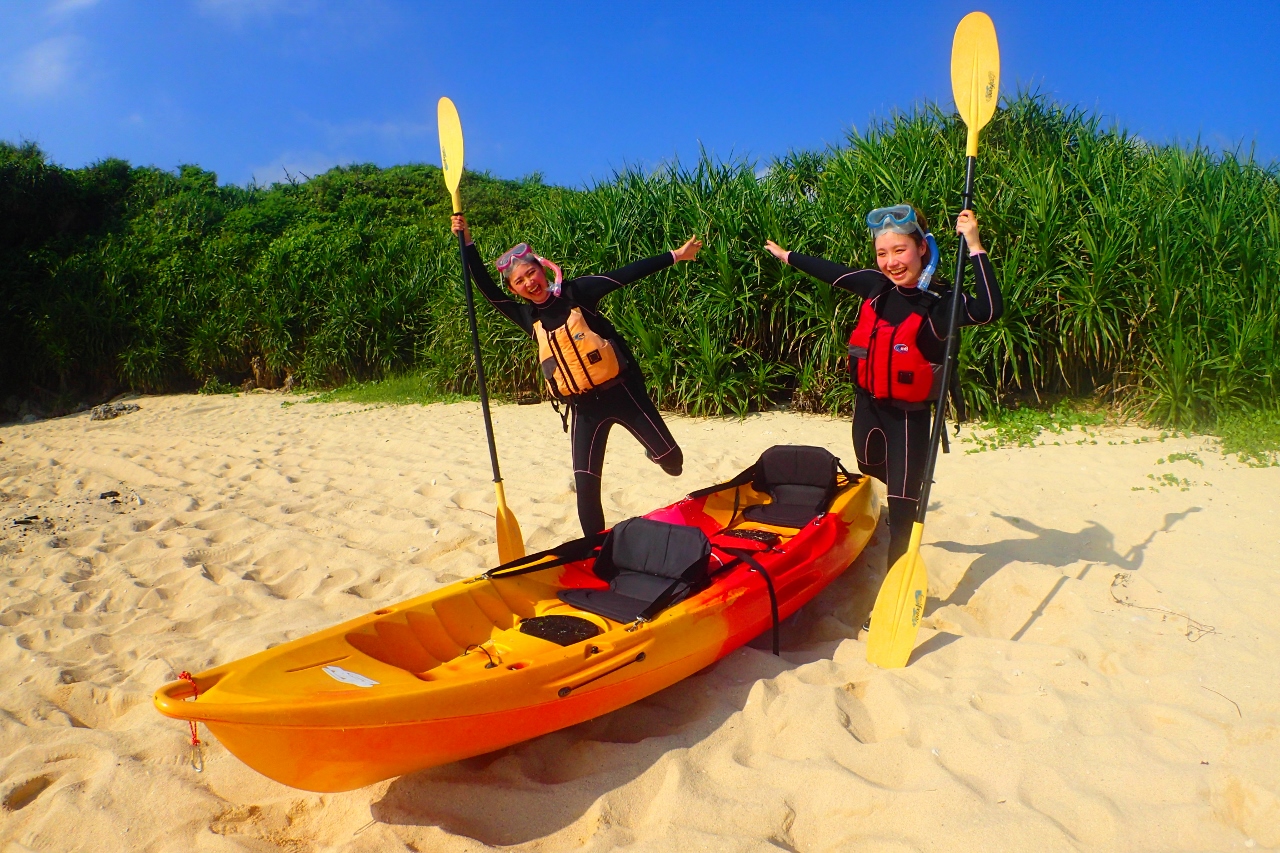 季節に合った器材のレンタルがあるので水着があればOK!