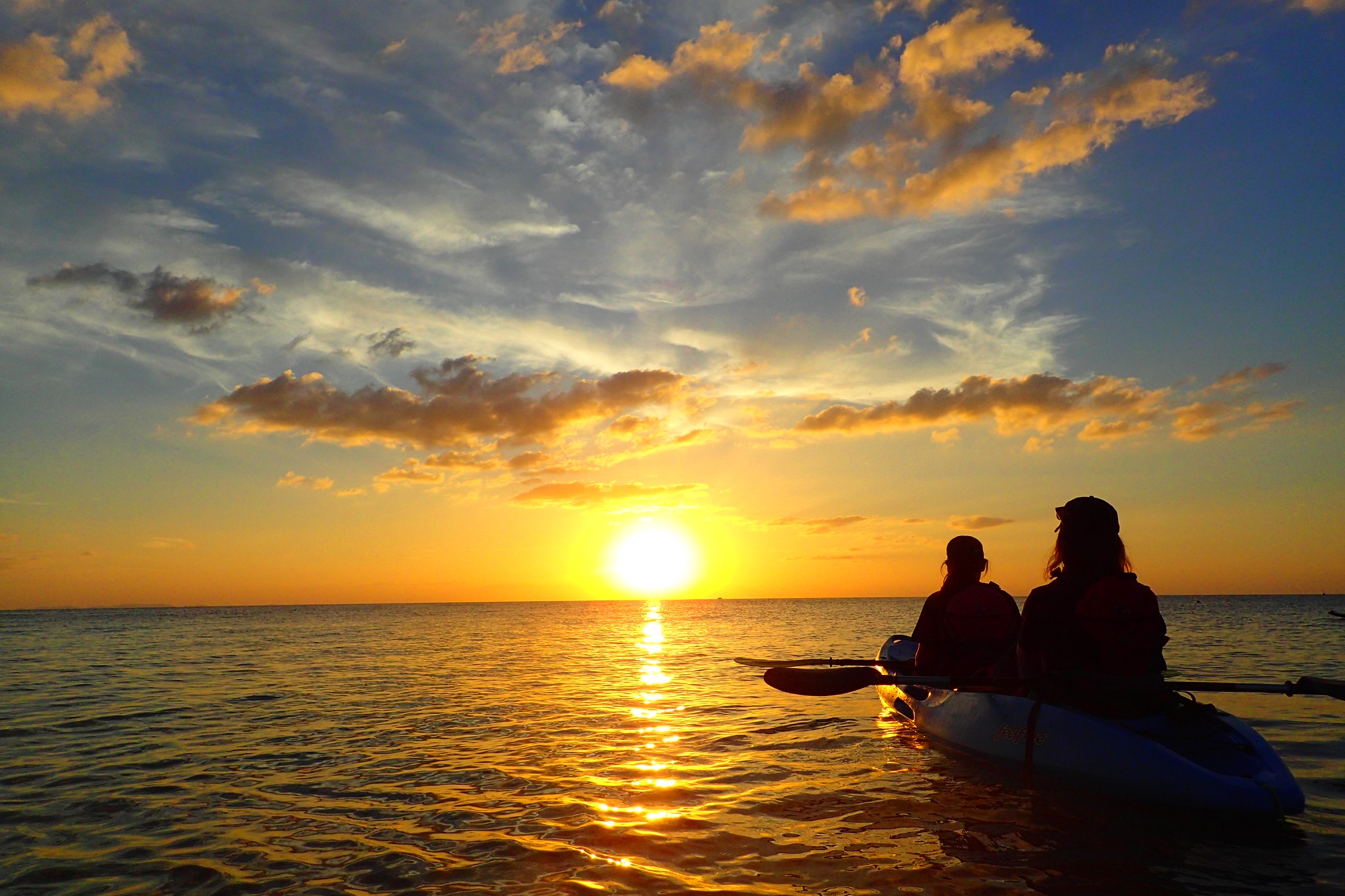 沖縄のサンセットにうっとり♪