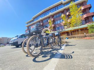 電動アシスト付き自転車(26イン)で快適に!