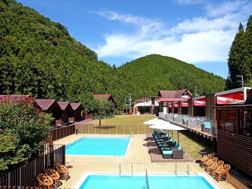 自然の中でBBQ〜♪