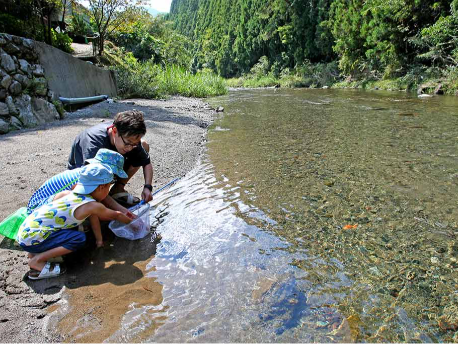 川遊びも可能★