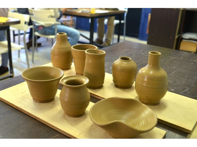 作るモノはあなたの自由!最初は簡単なお茶碗・お湯のみがオススメですが、慣れてきたら色々な作品にチャレンジして下さい。