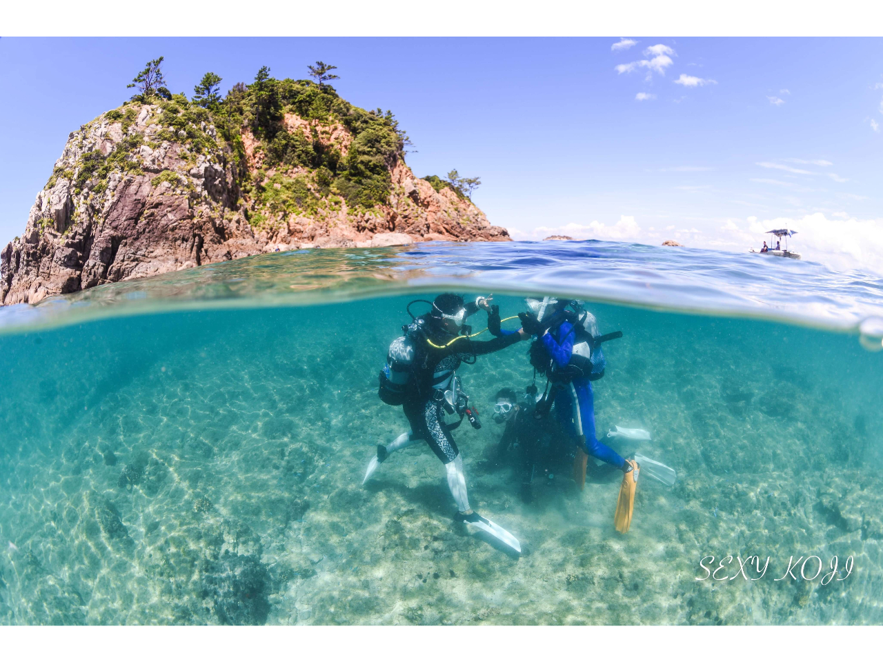 沖縄のような南国気分がここで味わえちゃう。
