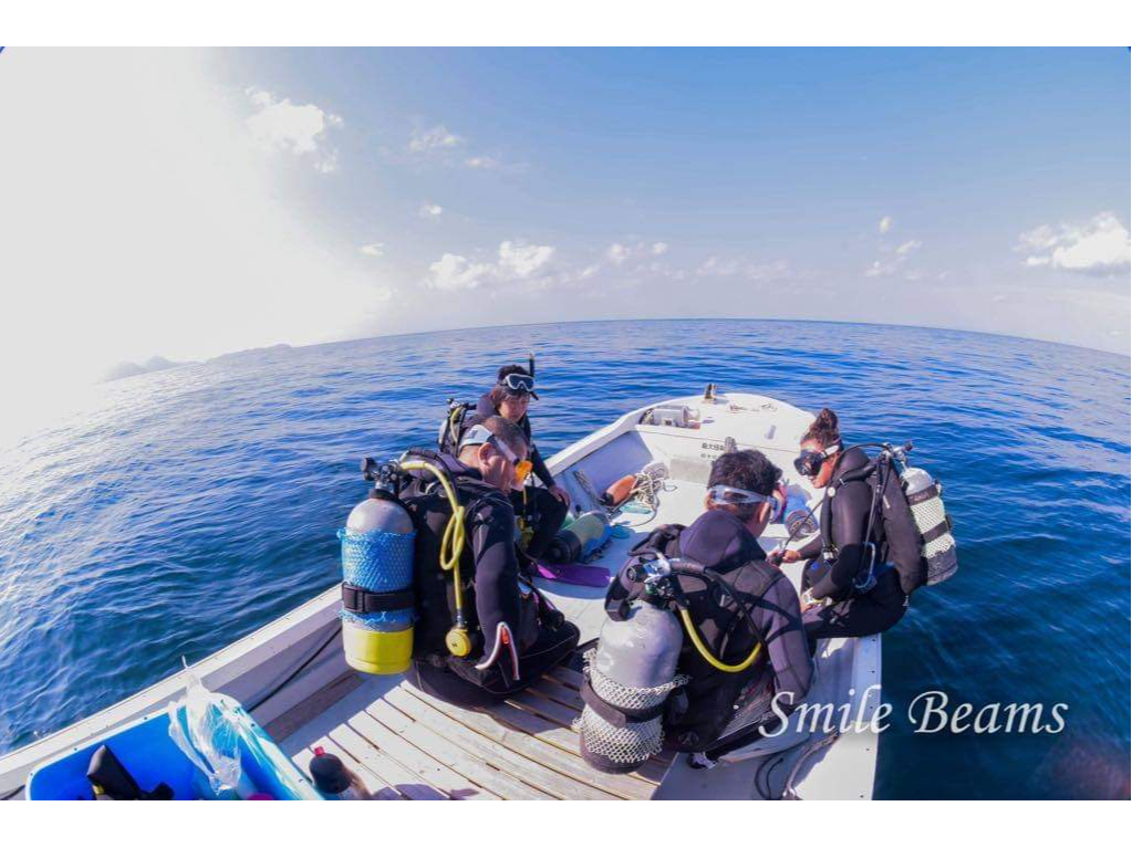 慣れてきたらボートダイビングへ挑戦!