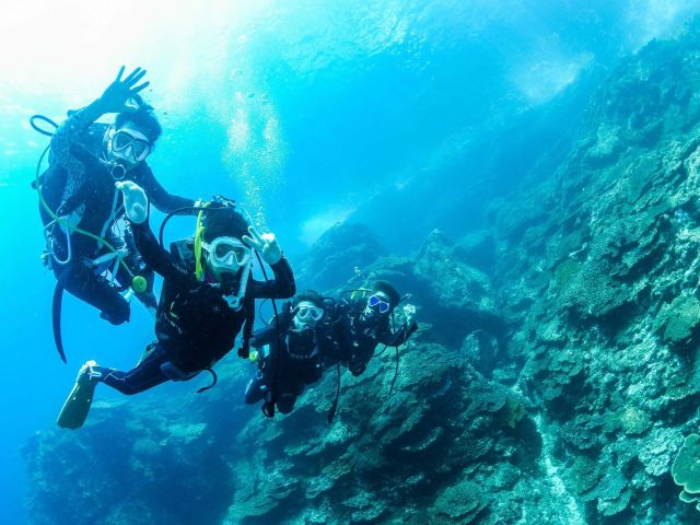 スタッフがサポート!体験ダイビング!!