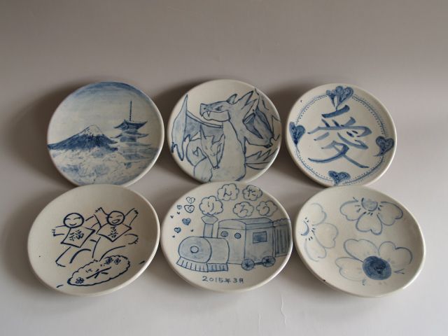 完成作品例です。絵を描いても文字を書いても、自由です♪