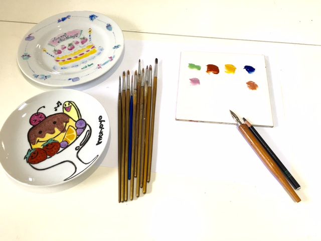 たくさん筆を使えます