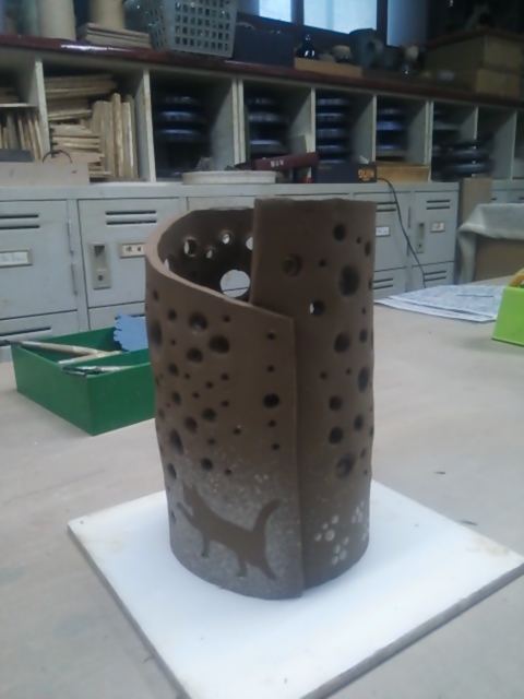 我が道コースキャンドルスタンド制作