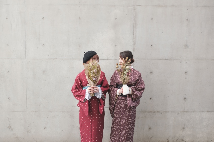 洋服を持って来ればコーデのアレンジもOK