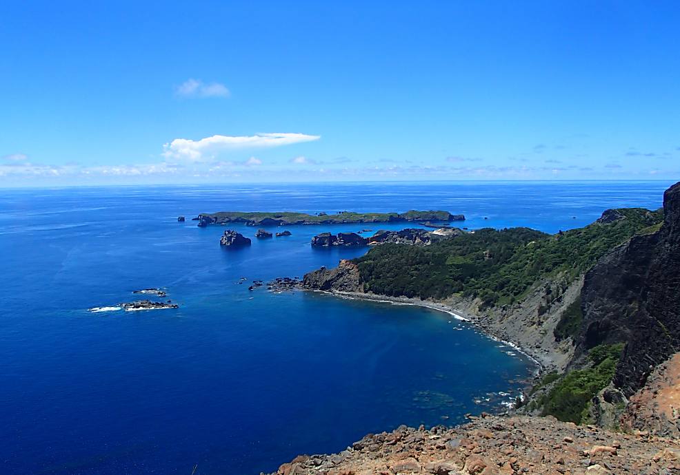 人気スポット南島も見えます。