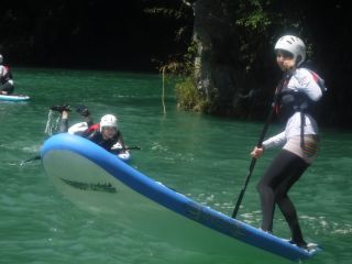 静水と違って流れがあると意外と難しい!