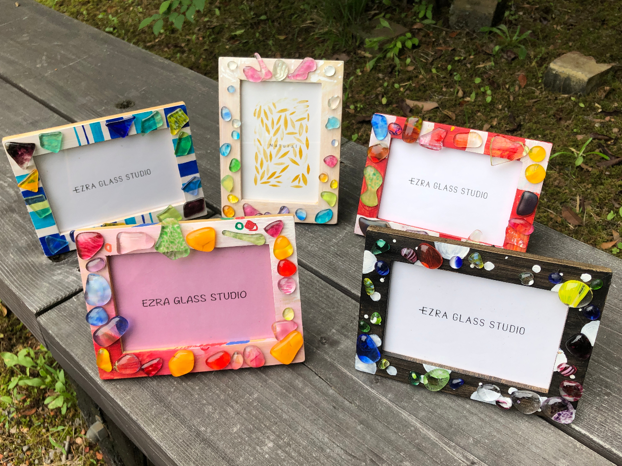 接着材が乾いたら完成です!