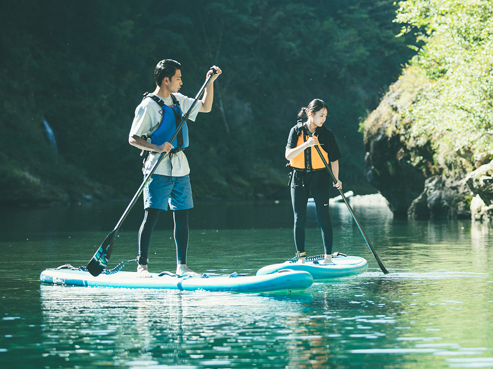 SUPハーフ】～日本一の清流で2時間半のSUP体験～/Verde大台ツーリズム