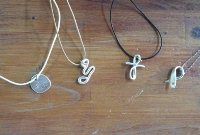 アートクレイシルバー体験完成作品