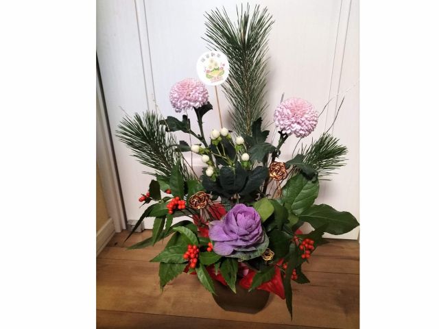 お正月アレンジメント